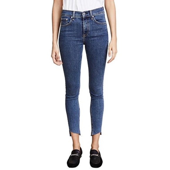 rag & bone Denim - Rag & Bone • High rise skinny ankle step hem jeans